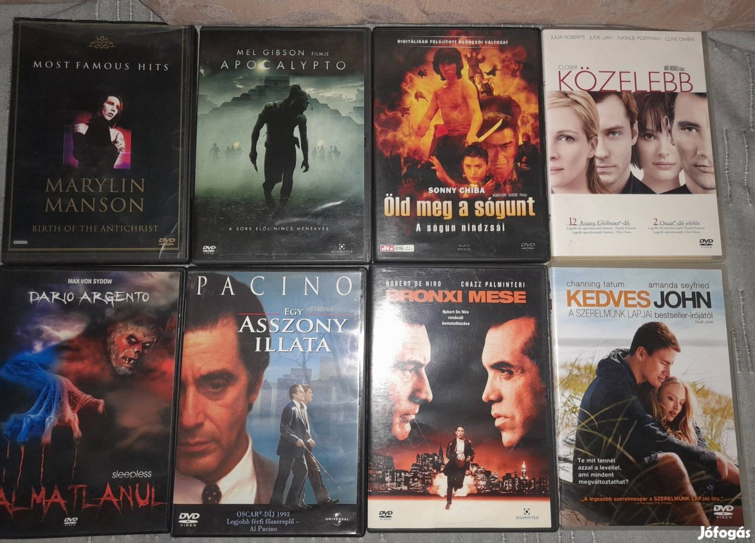 DVD lemezek, filmek sok-sok darab eladó 