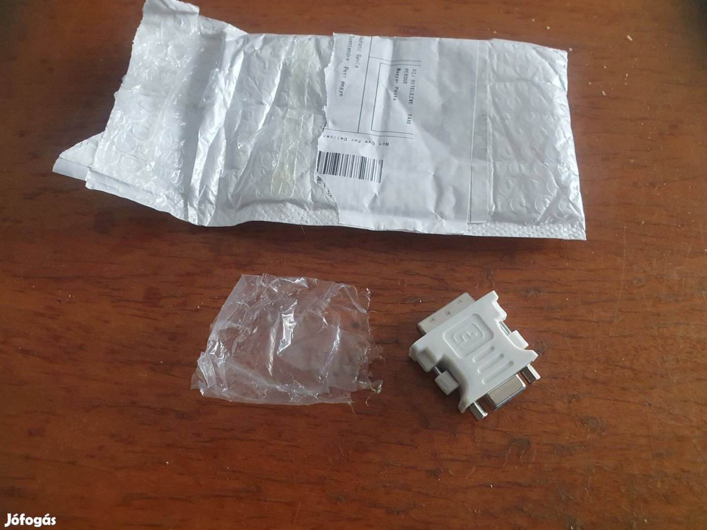 DVI 245 apa VGA 15-tűs anya aranyozott adapter