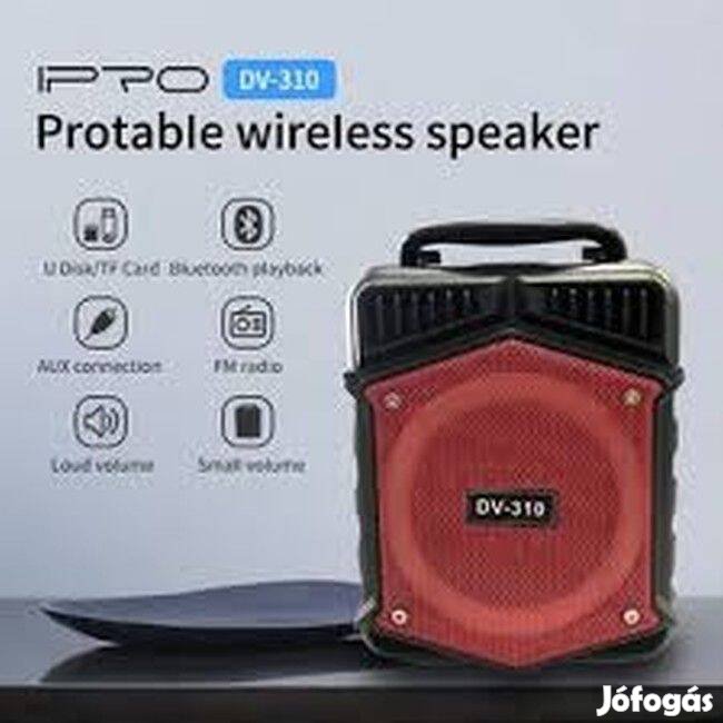 DV-310 bluetooth hangszóró portable wireless speaker MP3 player,