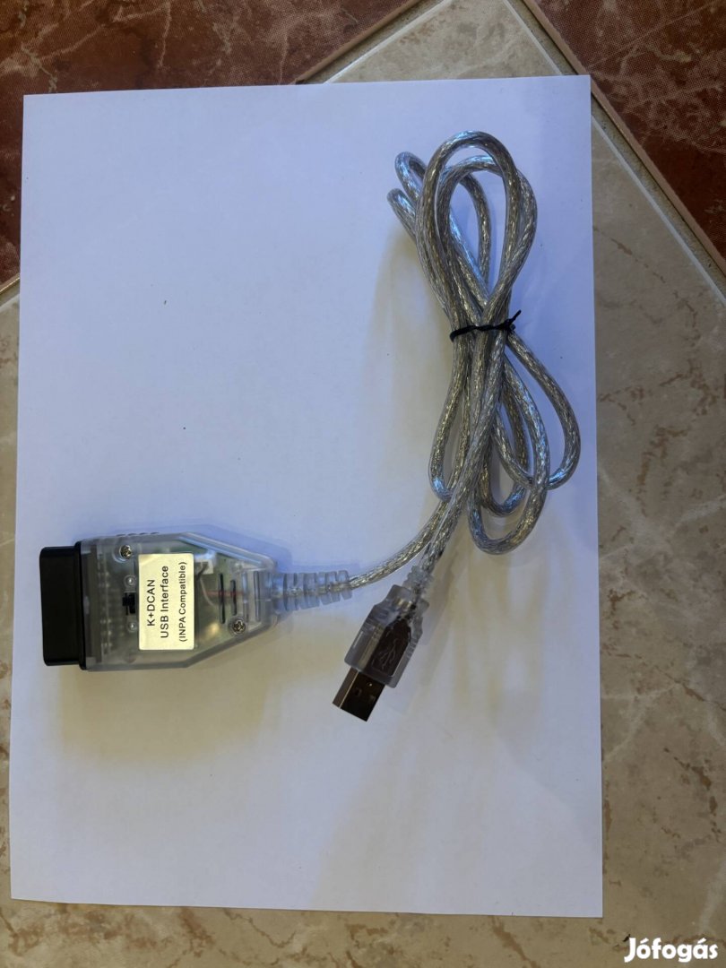 D+CAN  OBD2 , OBD  BMW USB csatlakozó , Inpa kompatibilis 