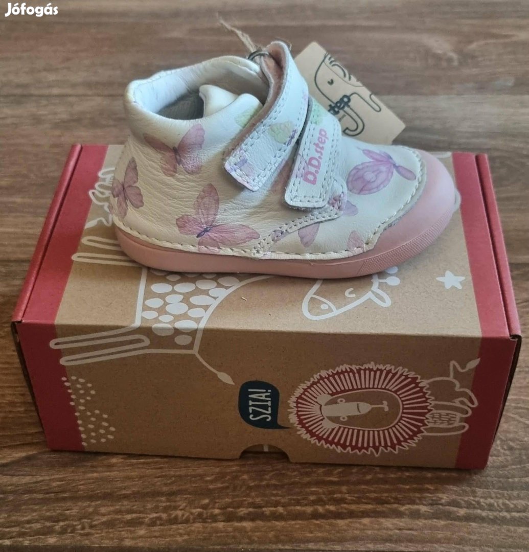D.D Step kislány pillangós első lépés zárt cipő
