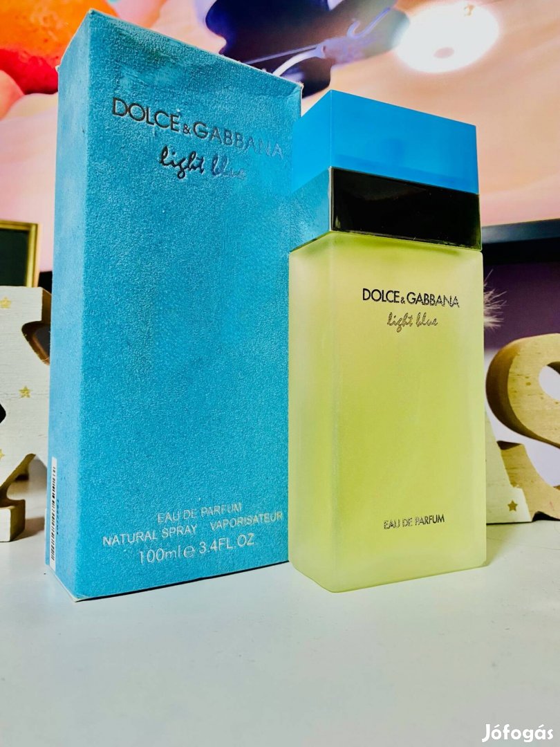 D&G light blue parfüm 100ml új