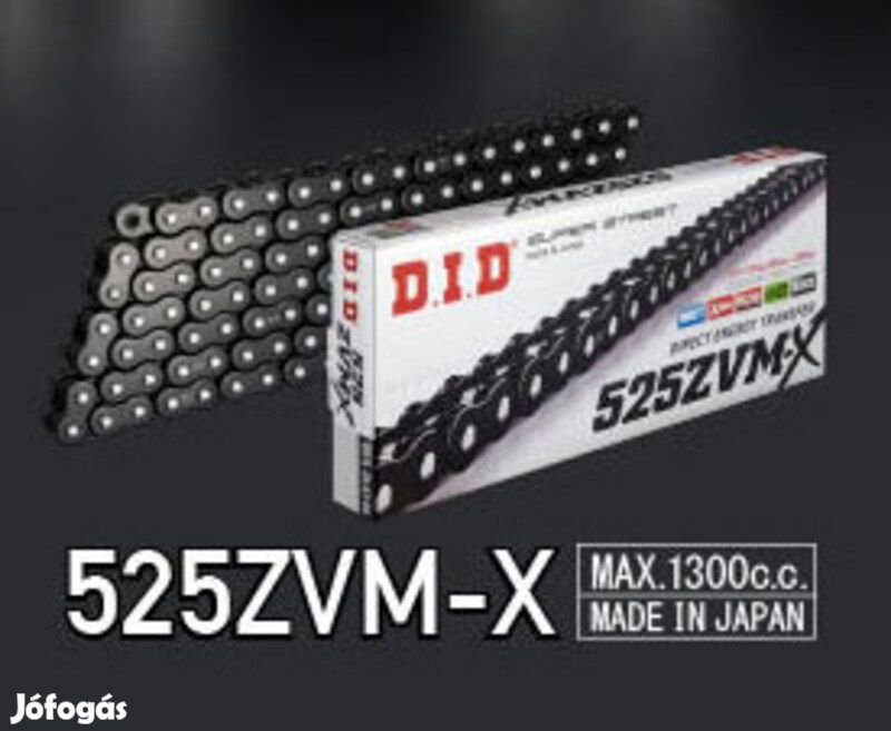 D.I.D 525ZVM-X X-Ring hajtólánc 525