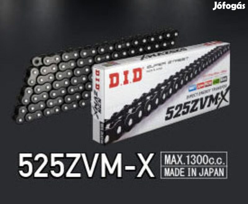 D.I.D 525ZVM-X X-Ring hajtólánc 525