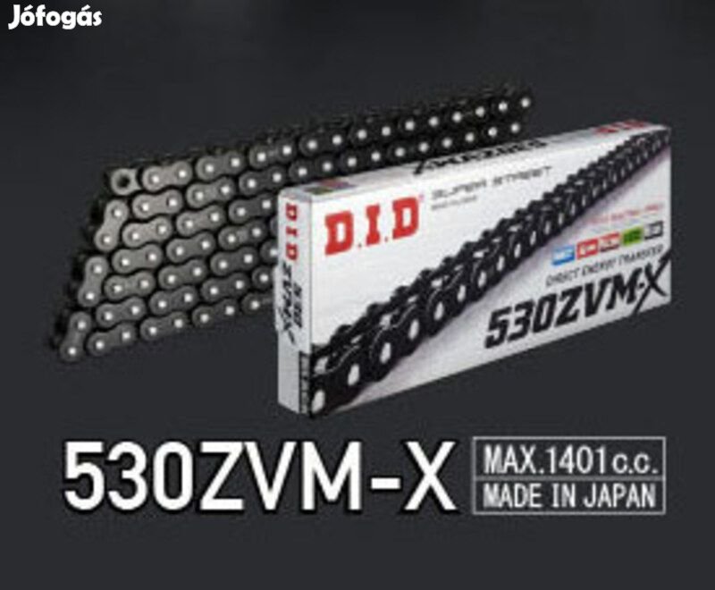 D.I.D 530ZVM-X X-Ring hajtólánc 530