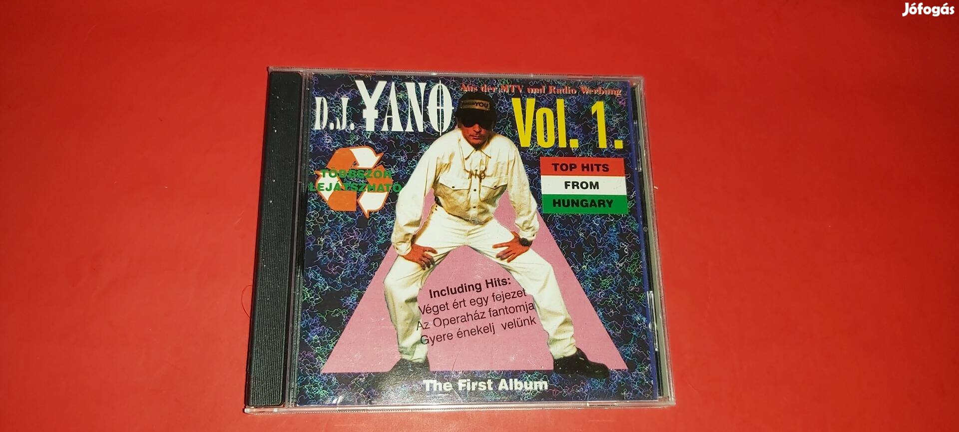 D.J. Yano Vol.1 Top hits from Hungary Cd 1994