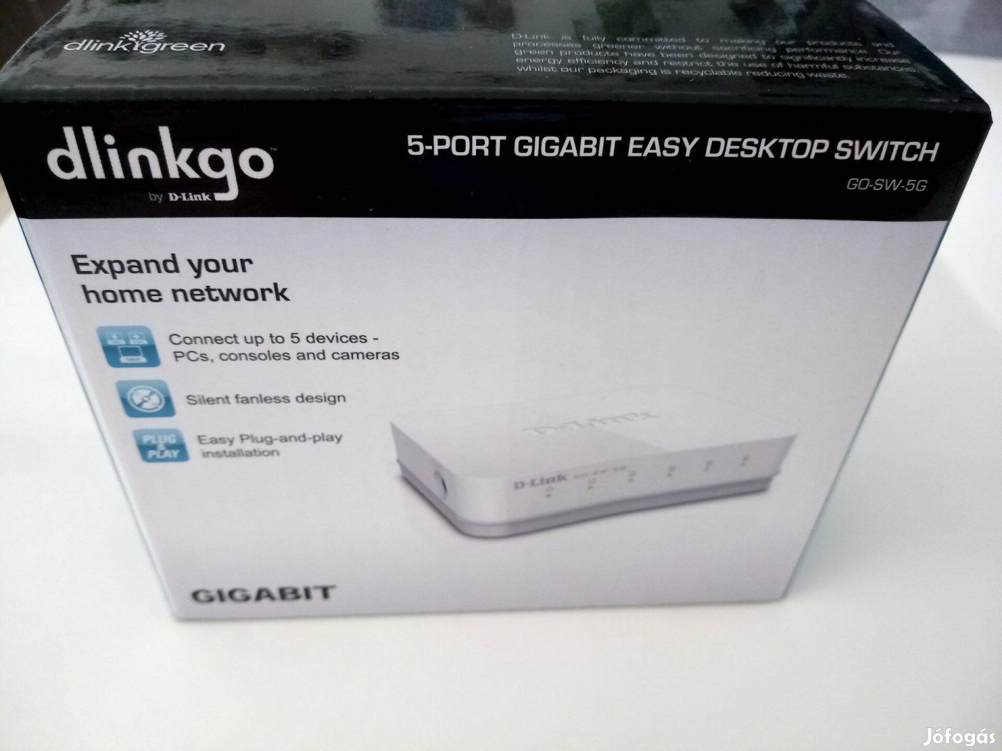 D-Link 5 portos gigabites switch