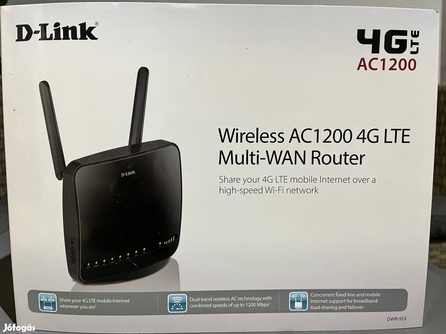 D-Link AC1200 4G LTE Multi WAN Router