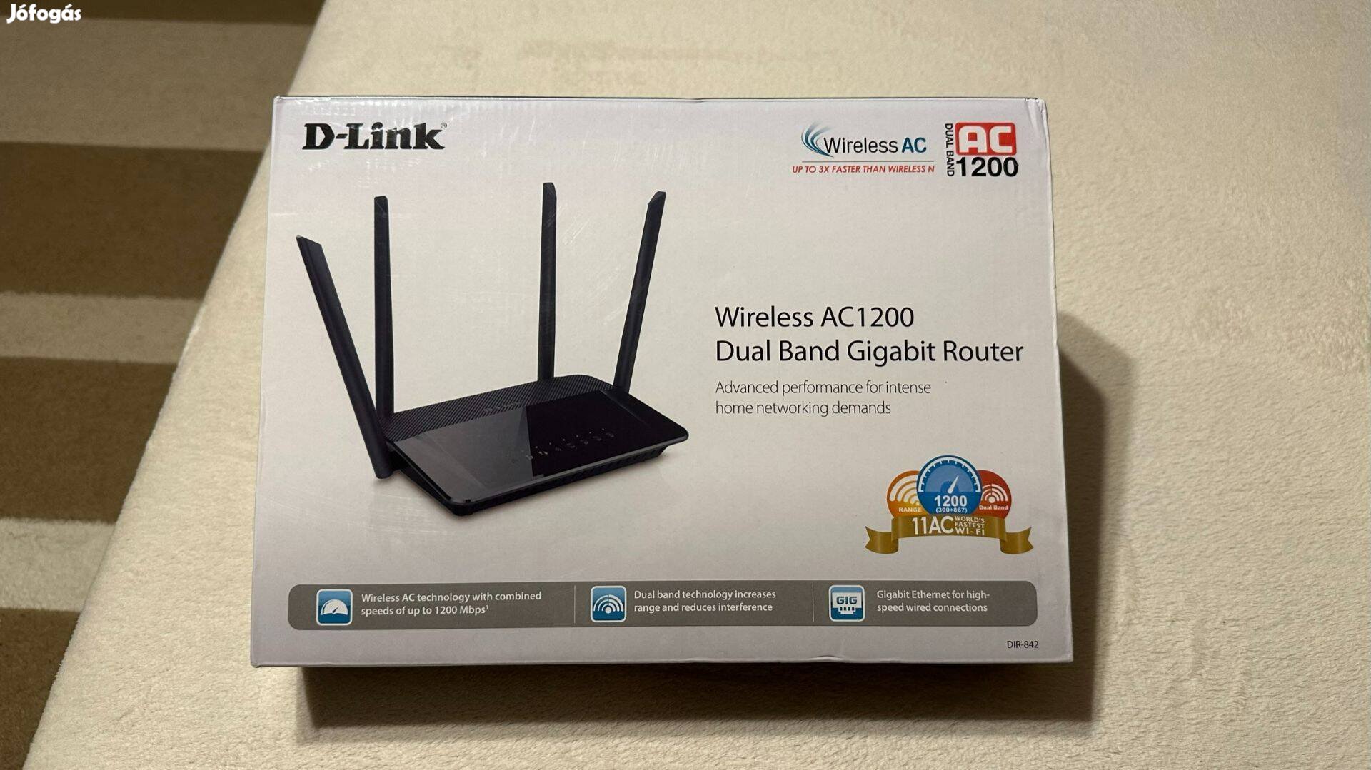 D-Link AC1200 dual band gigabit router