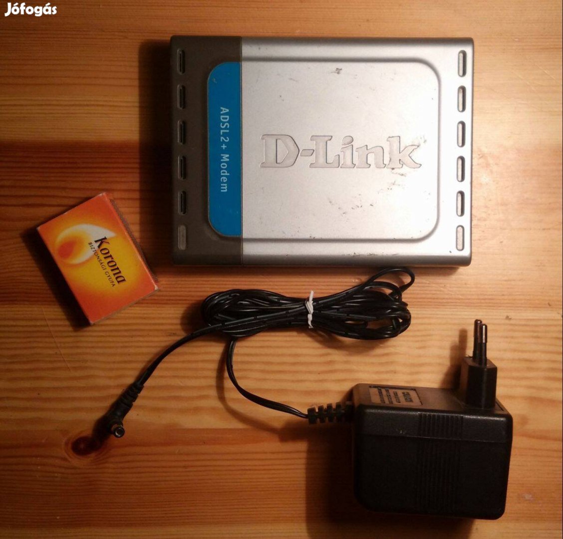 D-Link ADSL2+ Modem DSL-360R Táppal (teszteletlen)