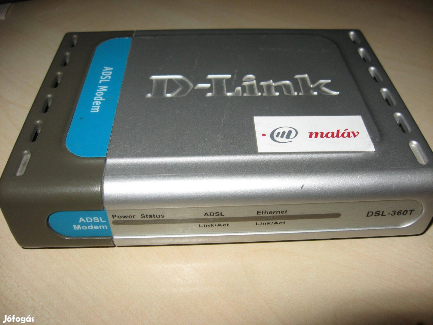 D-Link ADSL DSL-360T Modem Tápegység nélkül Matáv