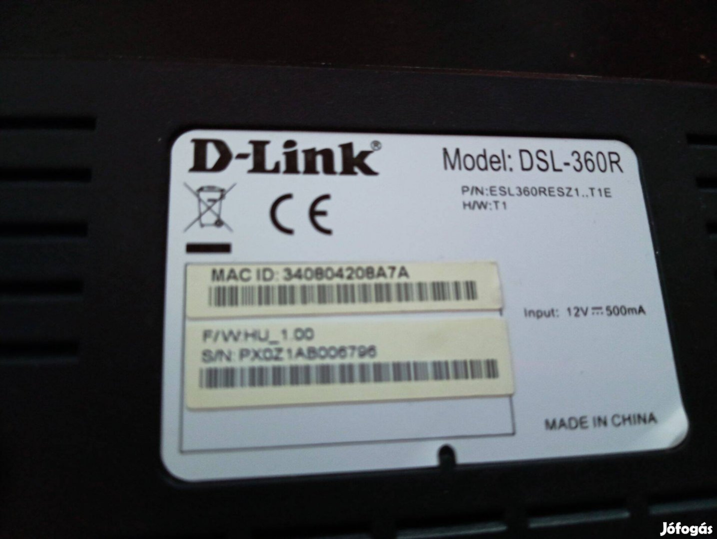 D-Link ADSL modem