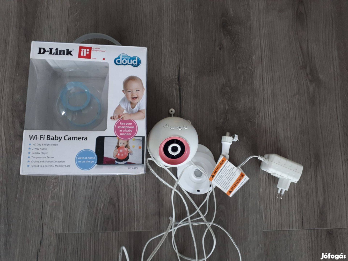 D-Link DCS-825L Eyeon WiFi Baby Kamera (Bébiőr)
