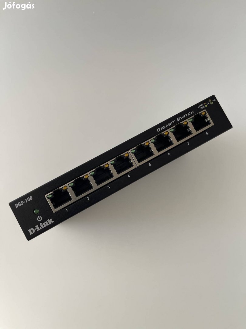 D-Link DGS-108 Hálózati switch