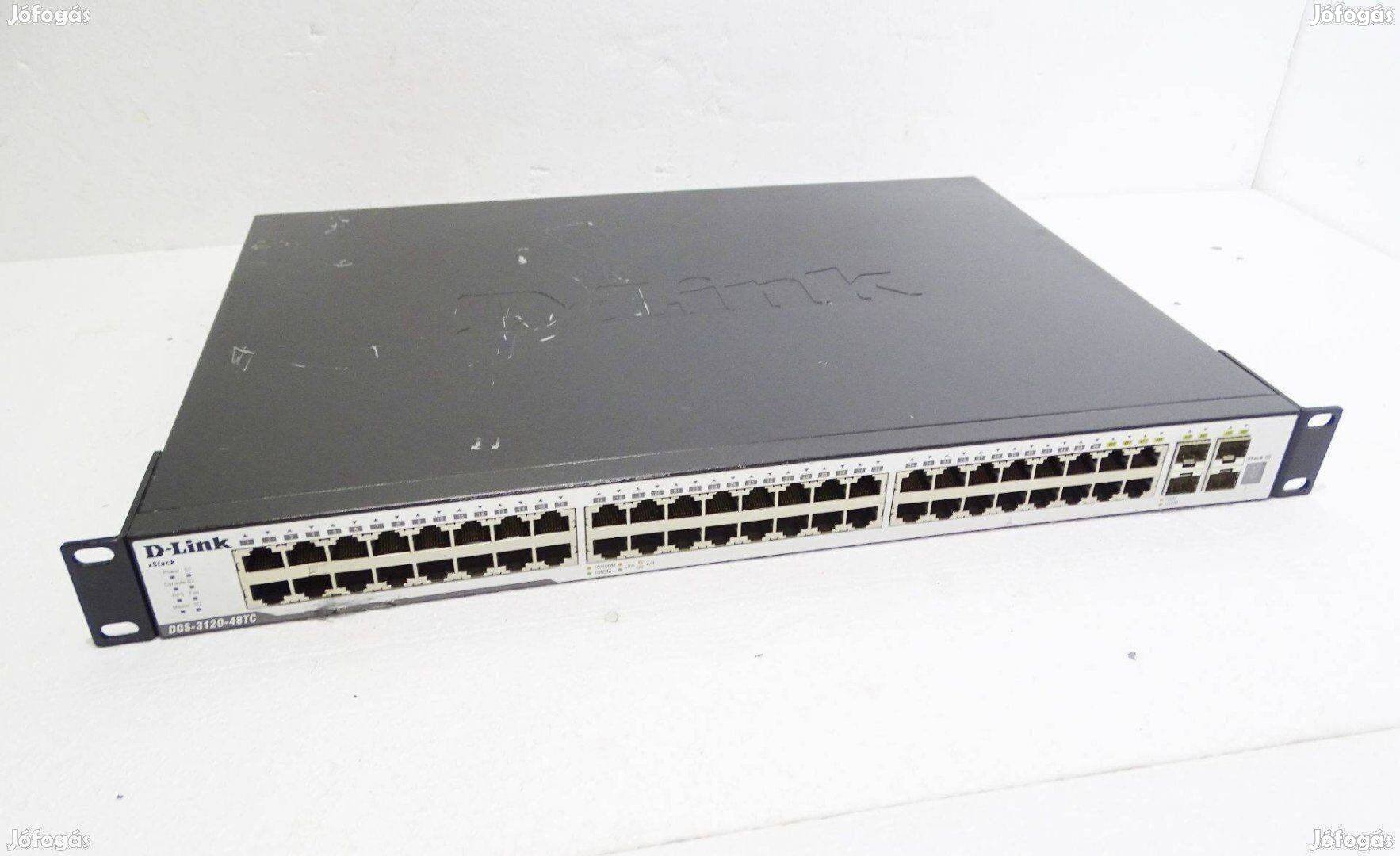D-Link DGS-3120-24TC switch Lan internet elosztó 48 X USB port