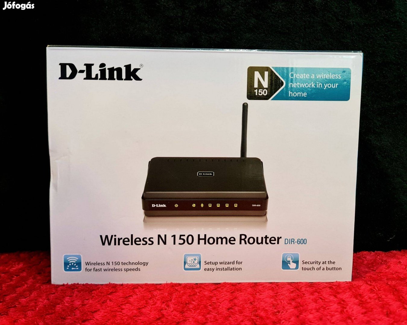 D-Link DIR-600 Router,Szép állapotban,1hónap garancia Vezeték nélküli