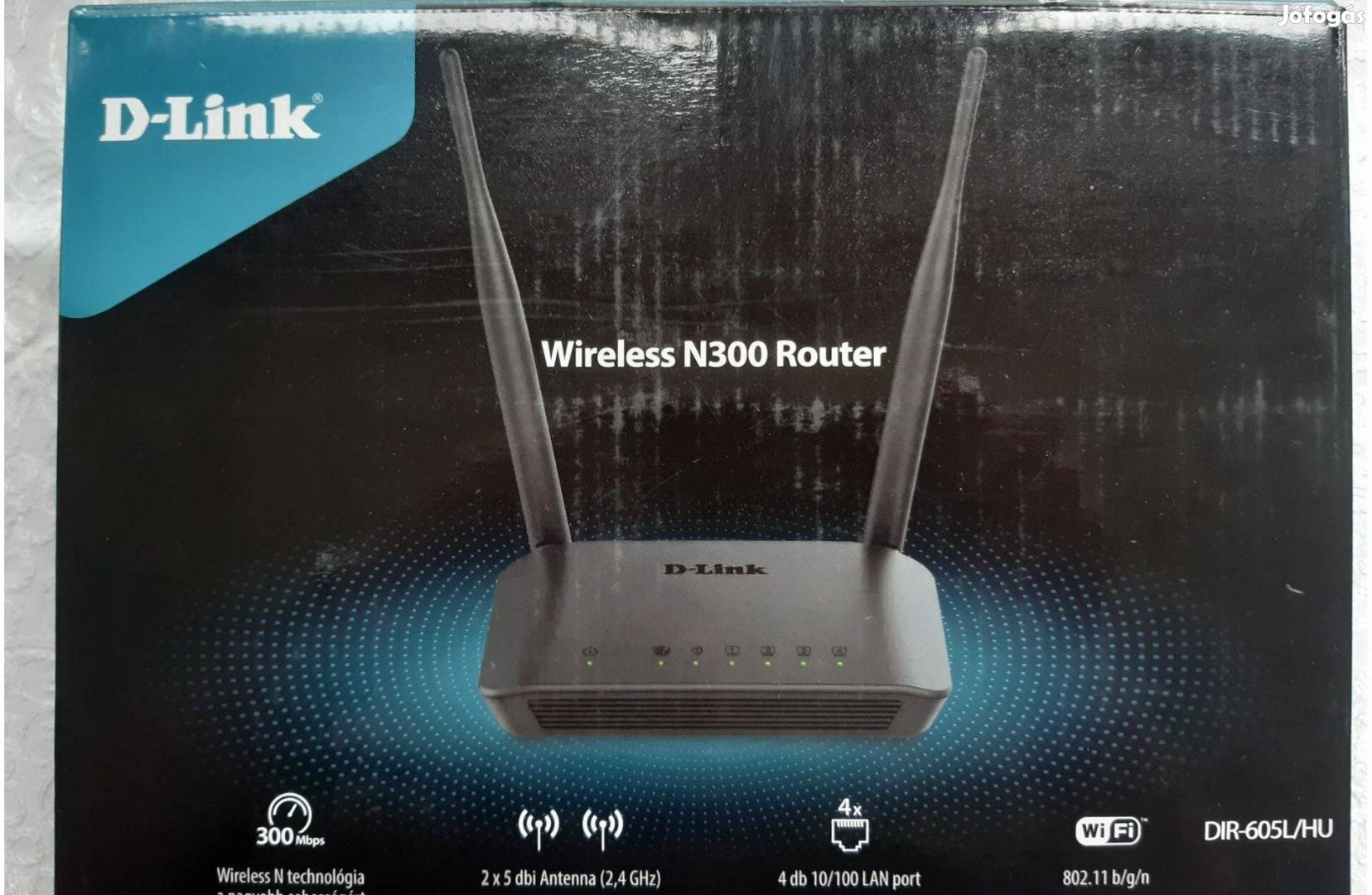 D-Link DIR-605L/HU Wireless N300 Router eladó