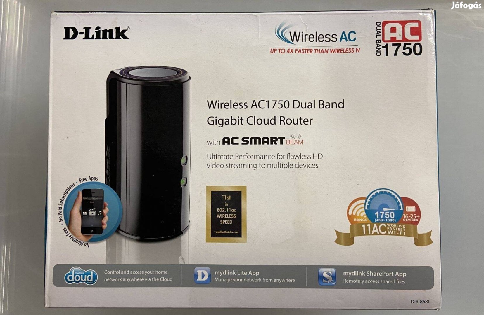D-Link DIR-868L AC1750 Dual-Band Wireless Gigabit Cloud Router