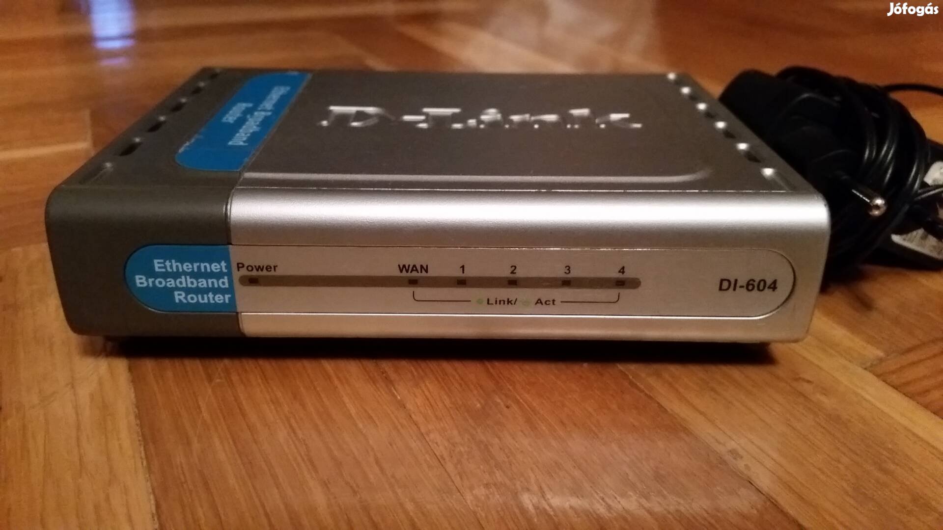 D-Link DI-604 típusú router 
