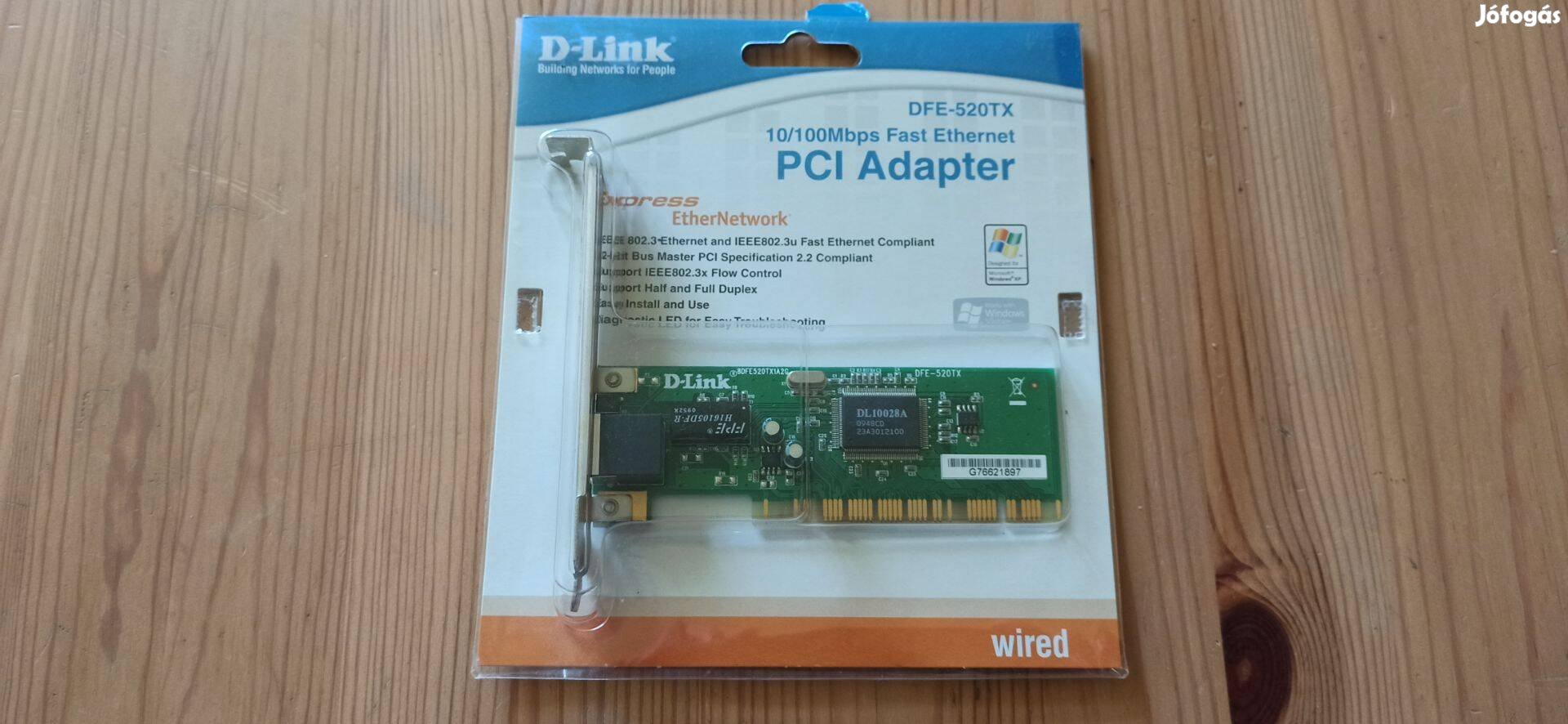 D Link Ethernet hálózati kártya