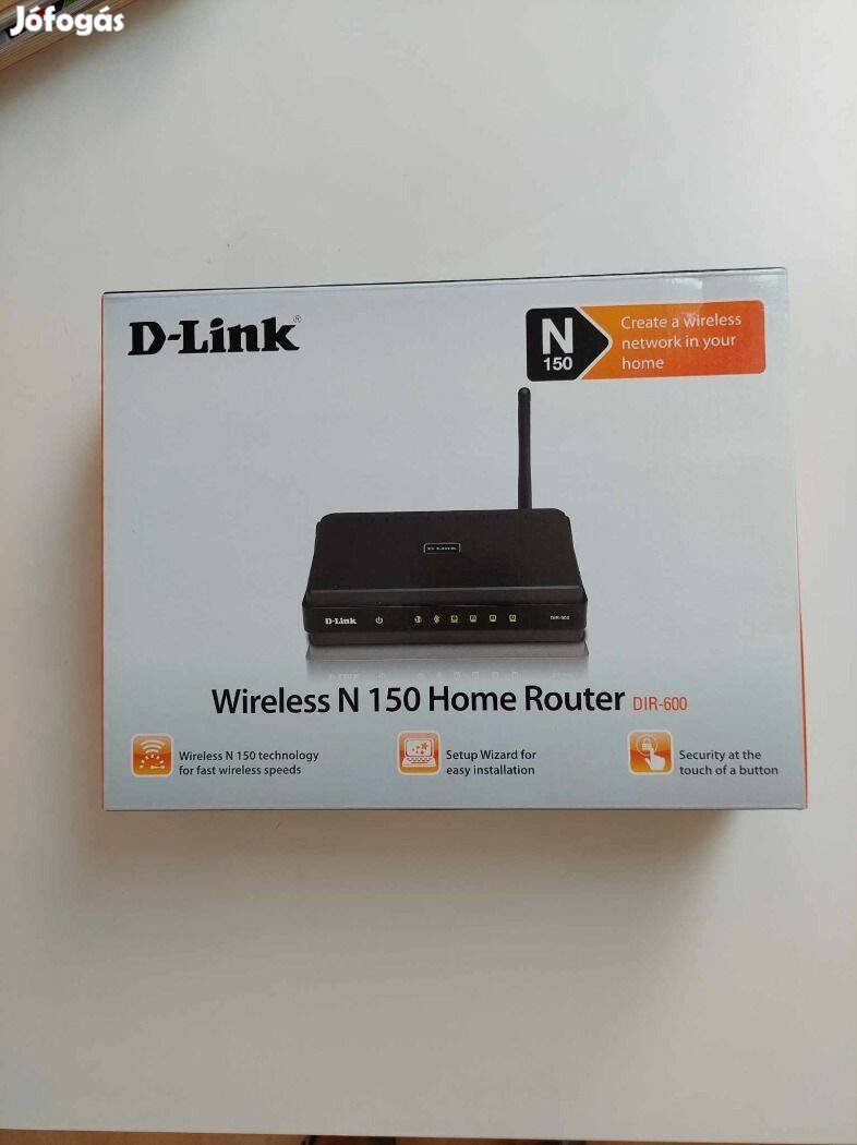 D-Link N150 DIR600 Új Router bontatlan állapot!