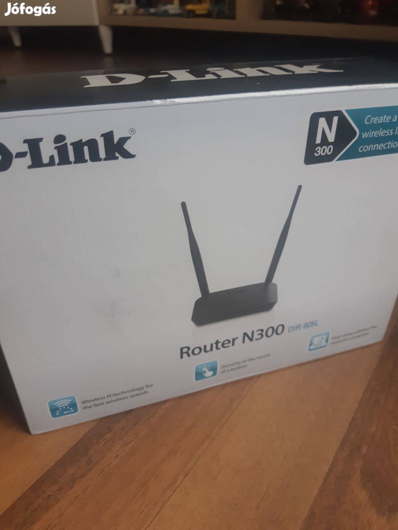 D-Link N300 wifi router Új