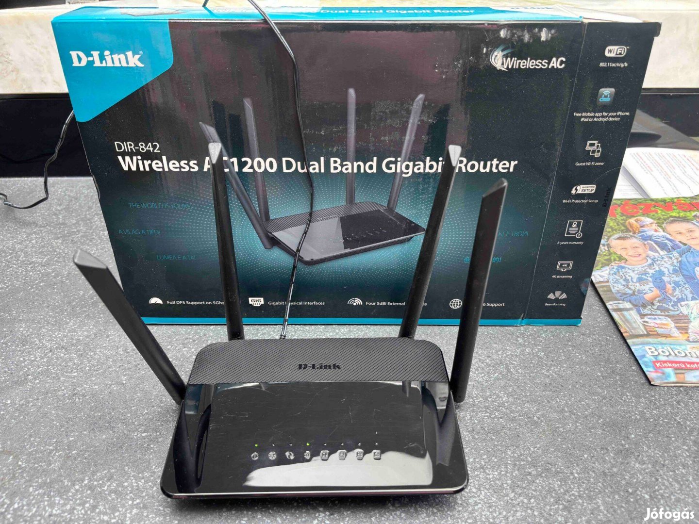 D-Link Wireless AC1200 Dual Bank Gigabit Router
