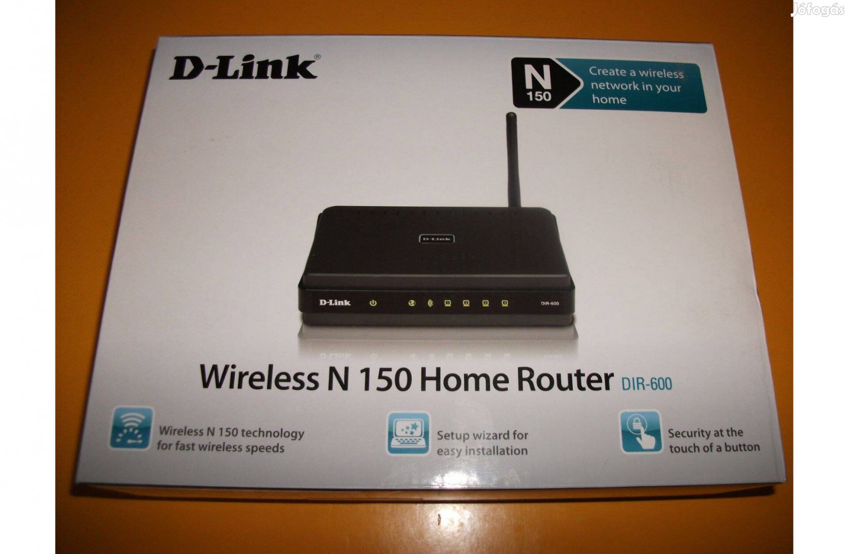 D-Link router - Új