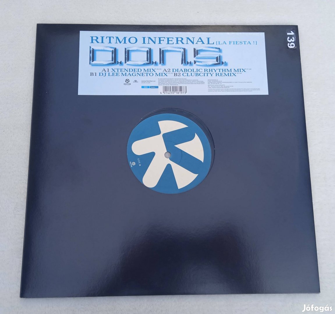 D.O.N.S. - Ritmo Infernal (La Fiesta)(Vinyl,1999)