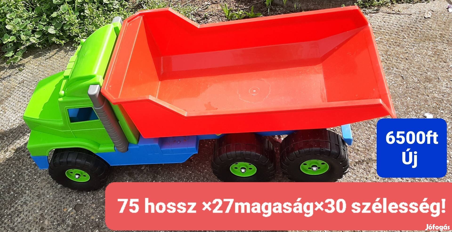 D-Toys dömper 75 cm!
