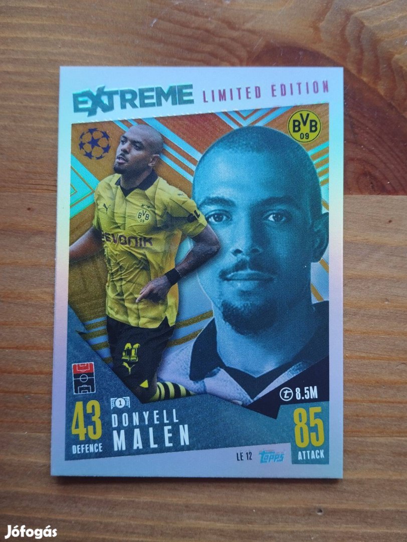 D. Malen (Dortmund) Limited Edition BL Extra 2023 kártya