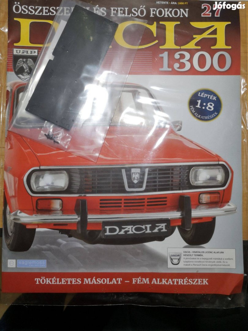 Dacia 1300 makett 27.sz mt l 34.ig Cs ny Heves