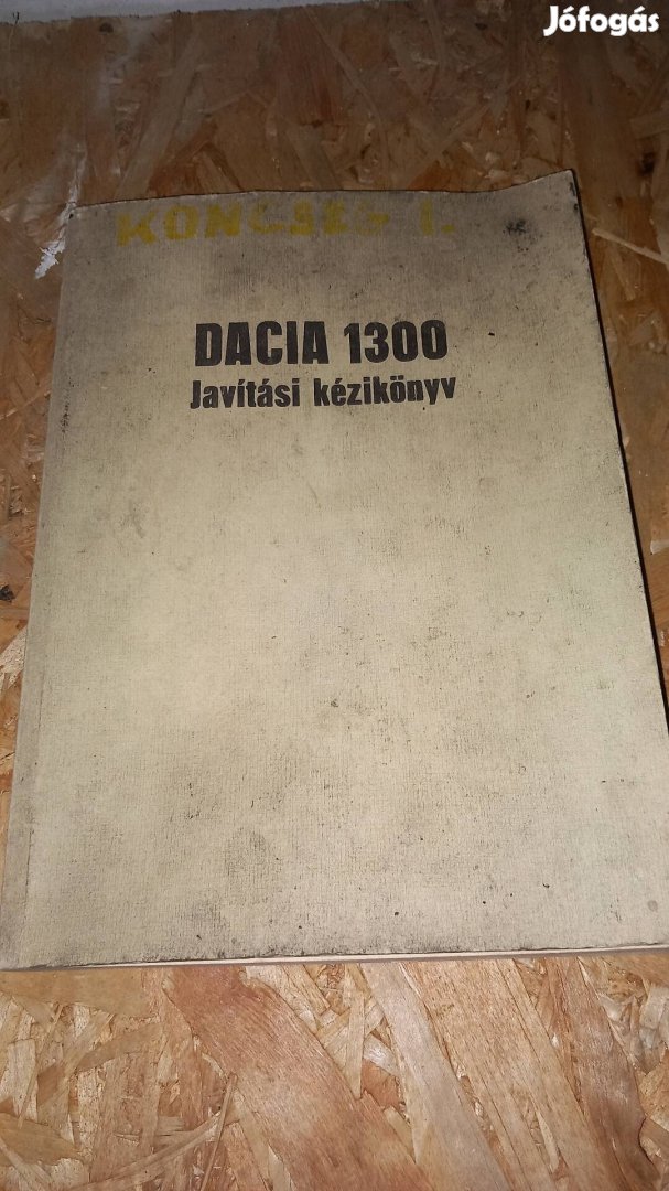 Dacia 1300 szerelési könyv 