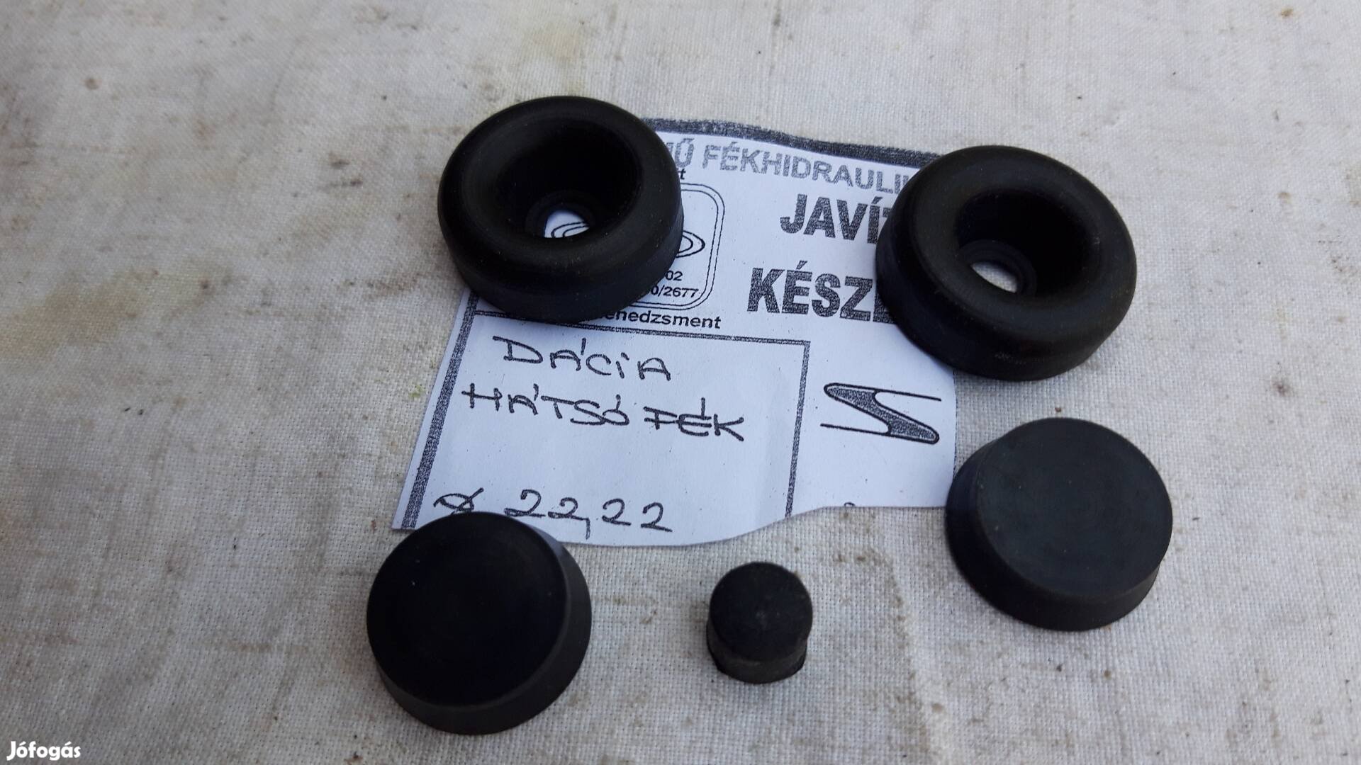 Dacia 1310 és 1300 hátsó fékhenger javitó gumi szett