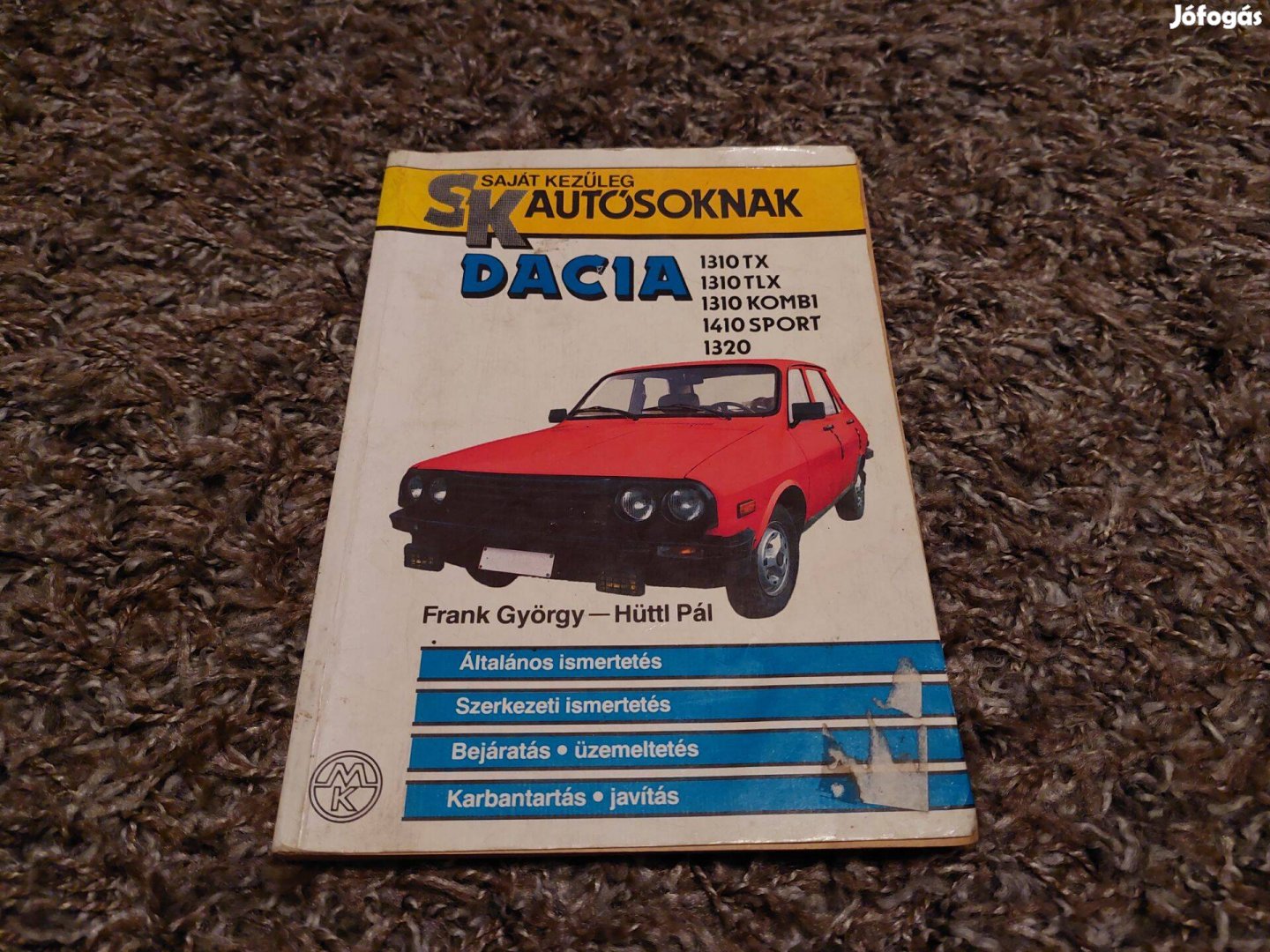 Dacia 1310 tx tlx kombi 1410 sport 1320 kezelési utasítás könyv