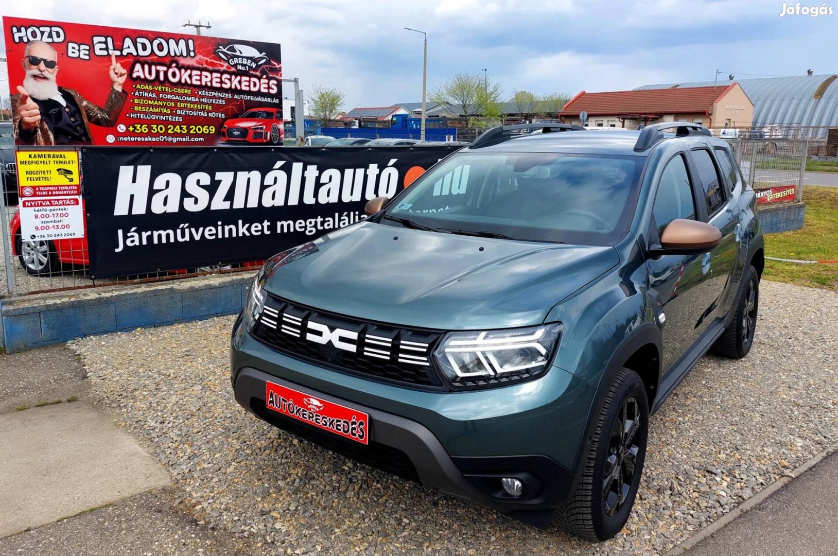 Dacia Duster 1.3 TCe Extreme 4WD 8512 km Futáss...