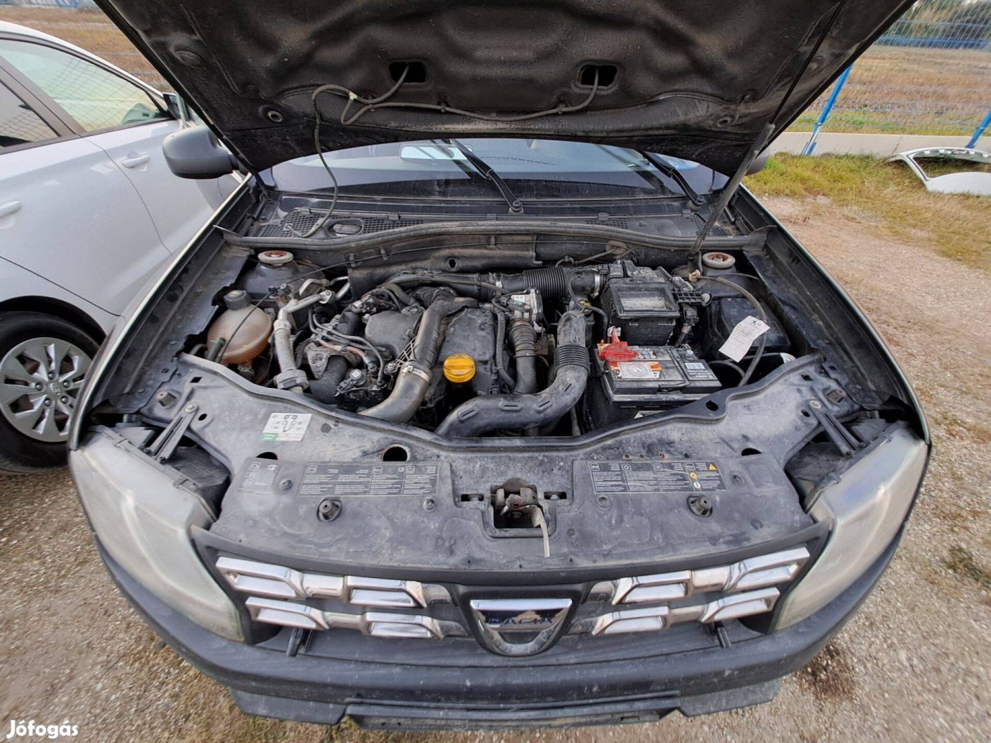 Dacia Duster I. 2015 Facelift1.5 Dci diesel 66kW: motortartó bölcső