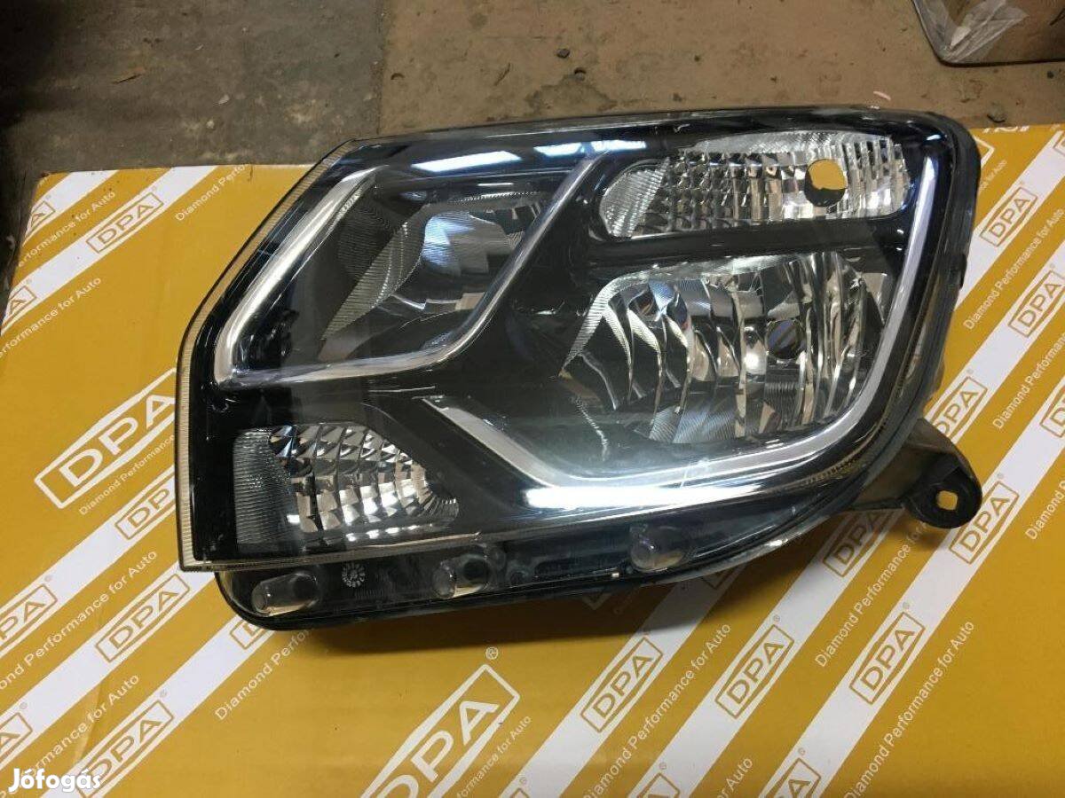 Dacia Duster facelift bal fényszóró lámpa 2014-