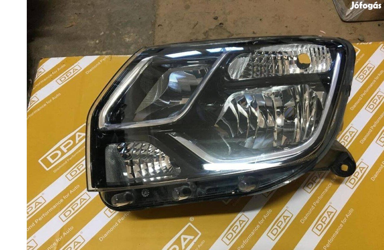 Dacia Duster faceliftes bal első fényszóró lámpa 2014-