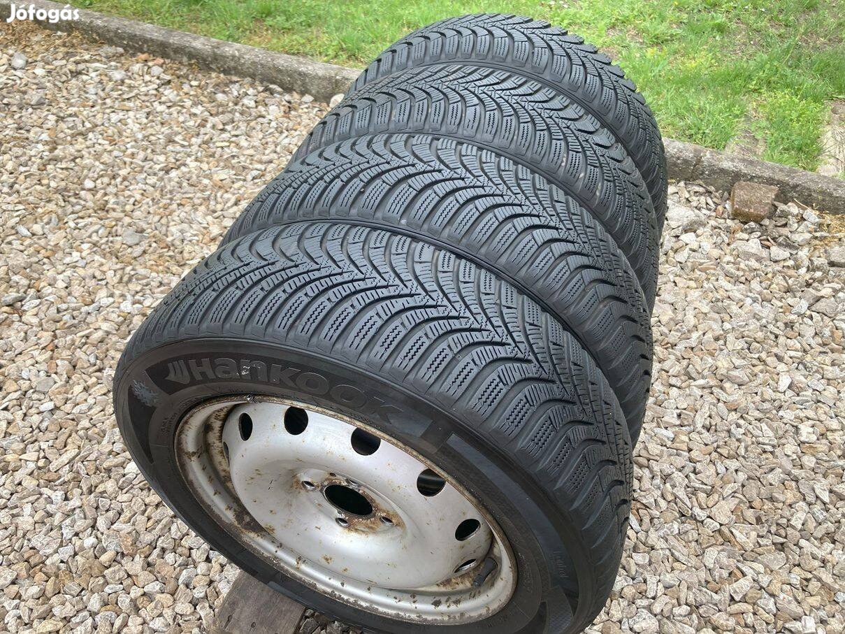 Dacia Logan kerekek 4x100 Hankook 185/65 R15 gumikkal