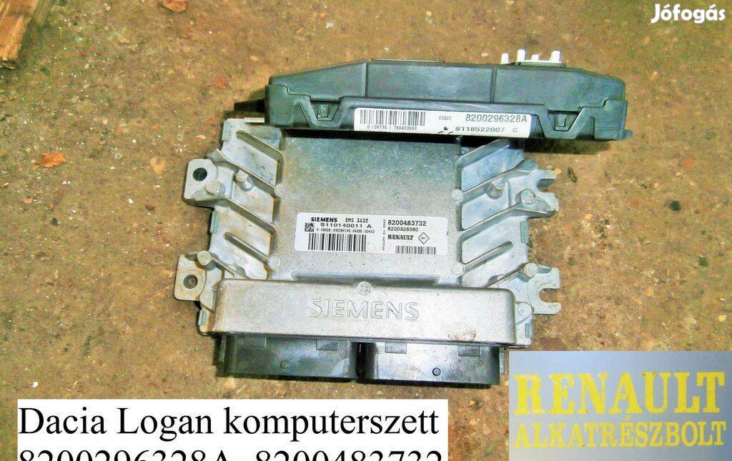 Dacia Logan komputer szett 8200296328A 8200483732