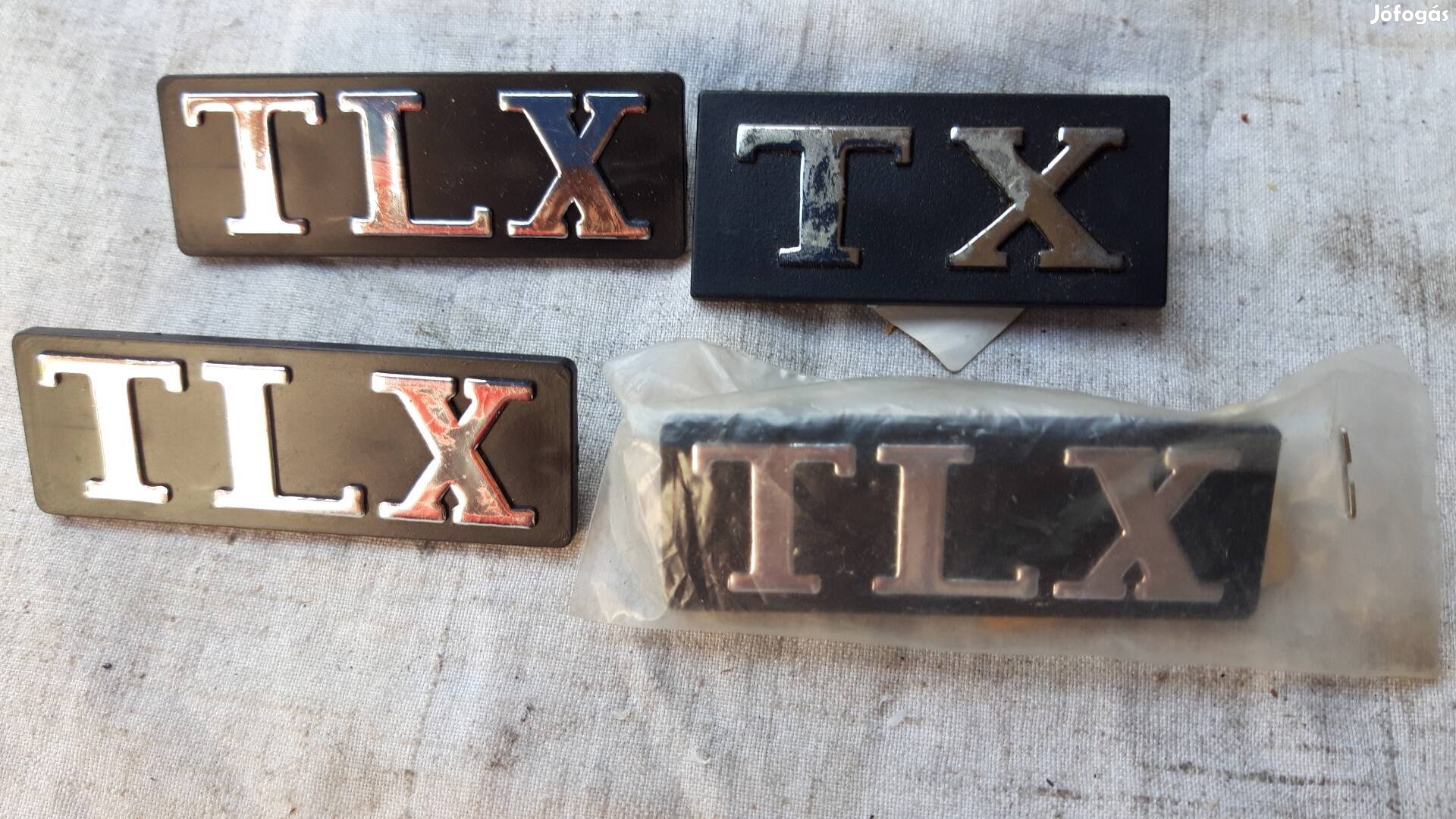 Dacia hátsó tipusjelzés TX, Tlx, 1310 és 1300 hoz új 
