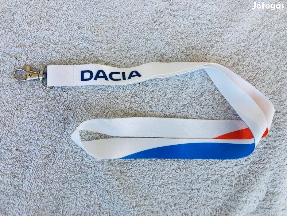 Dacia nyakpánt, kulcstartó, nyakba akasztó
