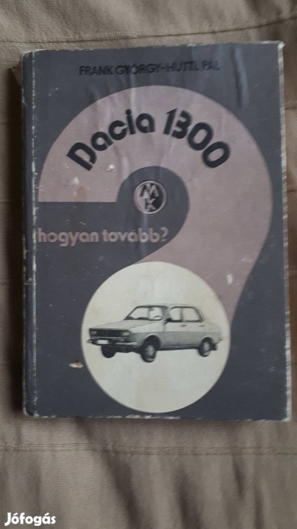 Dacia szervízkönyv javítási kézikönyv használt