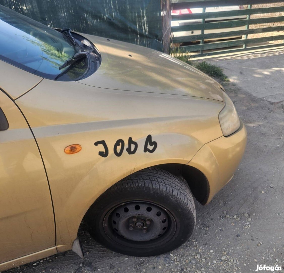 Daewoo Chevrolet kalos sárvédő 8000