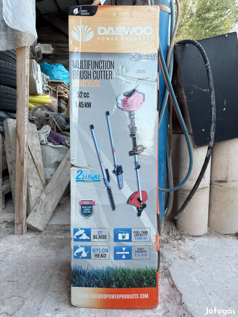 Daewoo Damt520 Benzines multifunkcionális bozótvágó