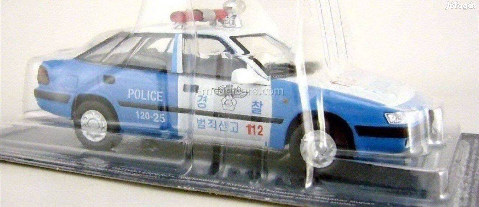 Daewoo Espero S del korejai police kisauto modell 1/43 Eladó