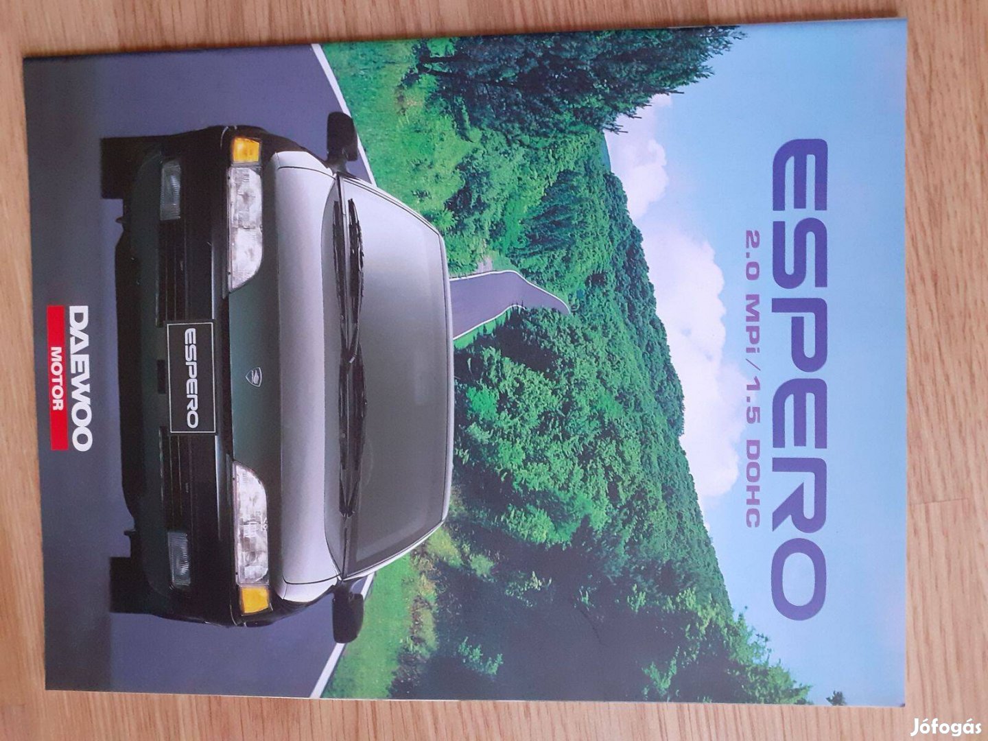 Daewoo Espero prospektus - 1993, angol nyelvű