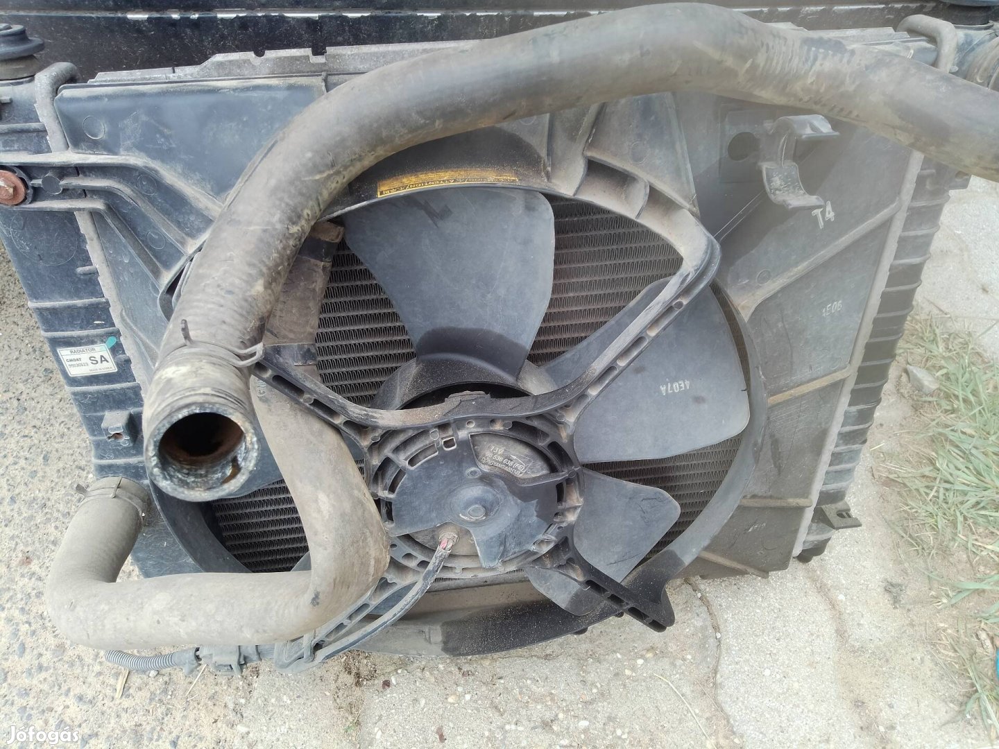Daewoo Kalos 1.2 vízhűtő ventilátorral 