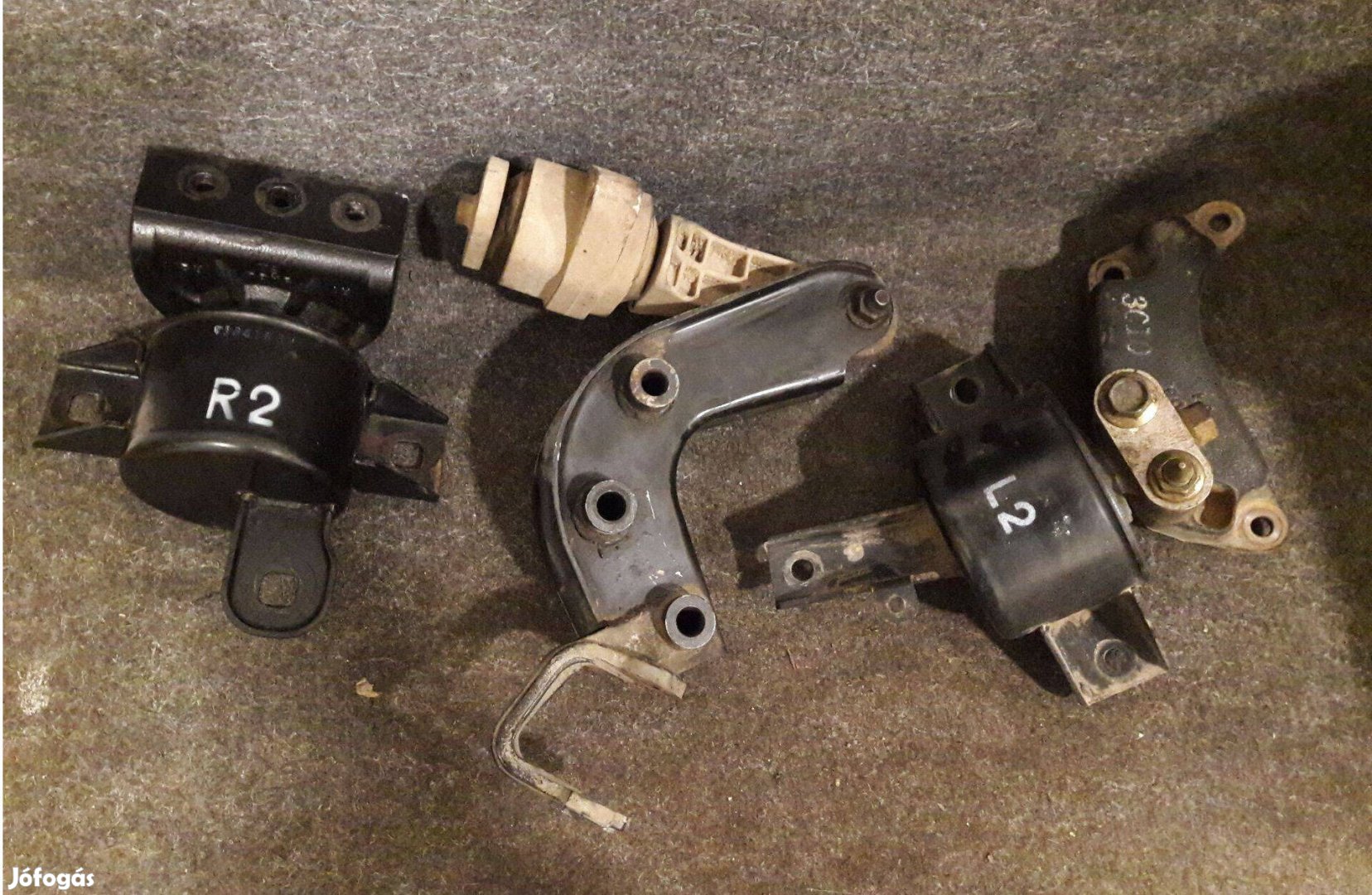 Daewoo Kalos komplett motor / váltó tartó gumibak szett